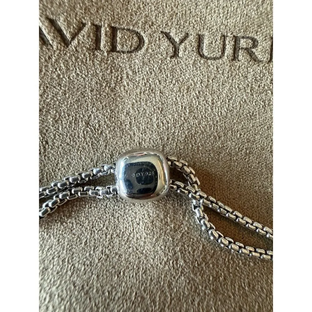 David Yurman Starburst Diamond Drop Necklace